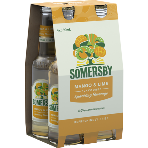 Afbeeldingen van SOMERSBY MANGO/ LIME 4.5° 4X33CL