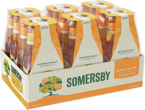 Afbeeldingen van SOMERSBY MANGO/ LIME 4.5° 24X33CL