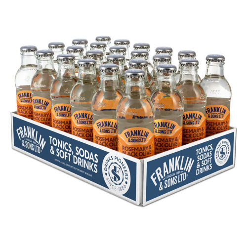 Afbeeldingen van FRANKLIN'S ROSEMARY TONIC BLACK OLIVE 24X20CL