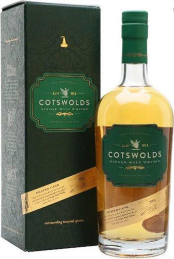 Afbeeldingen van COTSWOLDS PEATED SINGLE MALT 59.6° 70CL