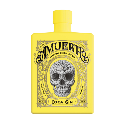 Afbeeldingen van AMUERTE COCA LEAF GIN YELLOW EDITION 70CL
