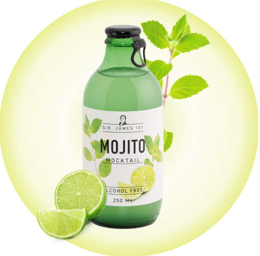 Afbeeldingen van SIR JAMES 101 MOJITO 25CL