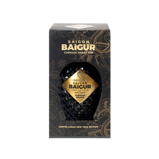 Afbeeldingen van SAIGON BAIGUR CURIOUS SNAKE GIN 70CL