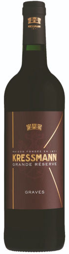 Afbeeldingen van KRESSMANN GRANDE RESERVE GRAVES ROUGE 75cl