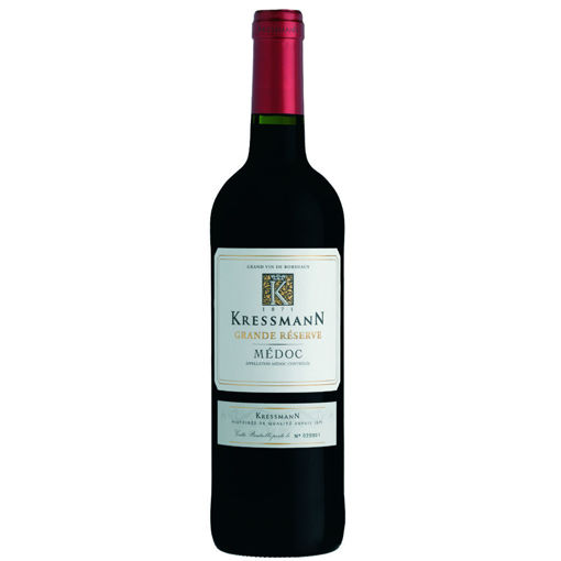 Afbeeldingen van KRESSMANN GRANDE RESERVE MEDOC ROUGE 75CL