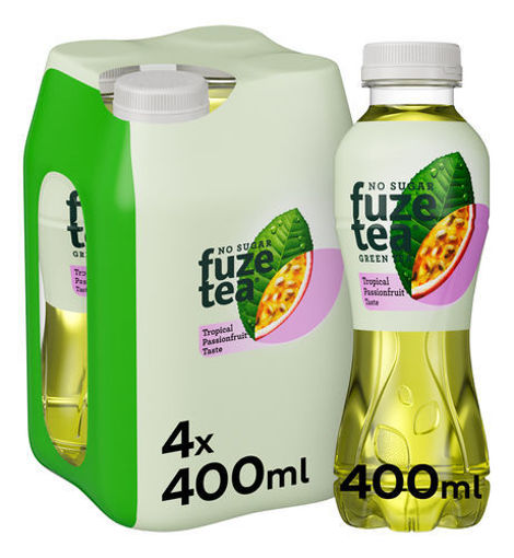 Afbeeldingen van FUZE TEA NO SUGAR TROPICAL 4X40CL