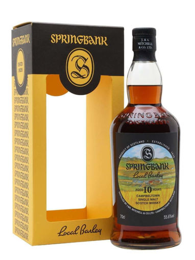 Afbeeldingen van SPRINGBANK LOCAL BARLEY 10Y. 55,20° 70CL