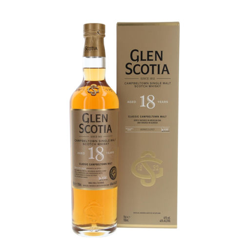 Afbeeldingen van GLEN SCOTIA 18 YEAR 46° 70CL