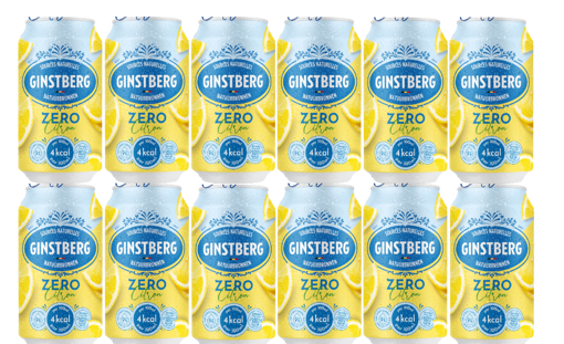 Afbeeldingen van GINSTBERG CITROEN ZERO 12X33CL