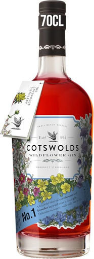 Afbeeldingen van COTSWOLDS WILDFLOWER GIN NO.1 41.7° 70CL