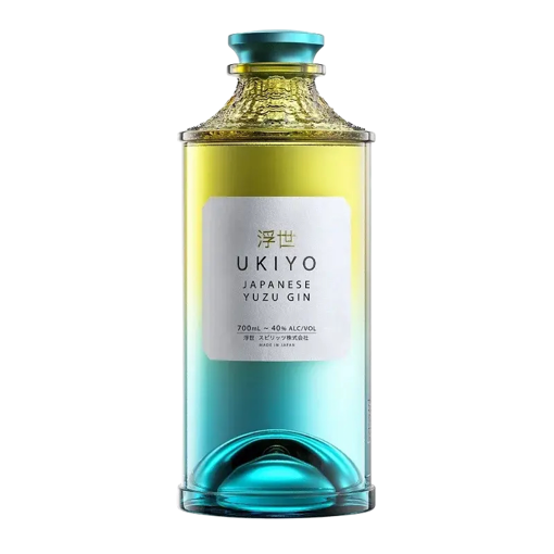 Afbeeldingen van UKIYO JAPANESE YUZU GIN 40° 70CL