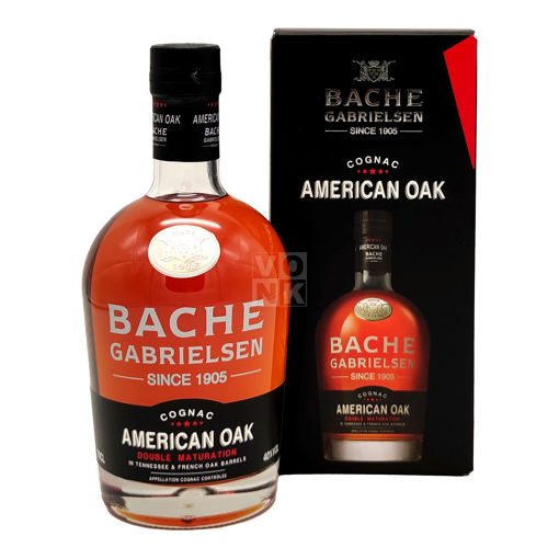 Afbeeldingen van BACHE GABRIELSEN AMERICAN OAK COGNAC 40° 70CL