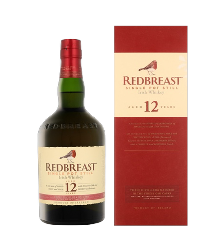 Afbeeldingen van REDBREAST SINGLE POT STILL 12Y 40° 70CL