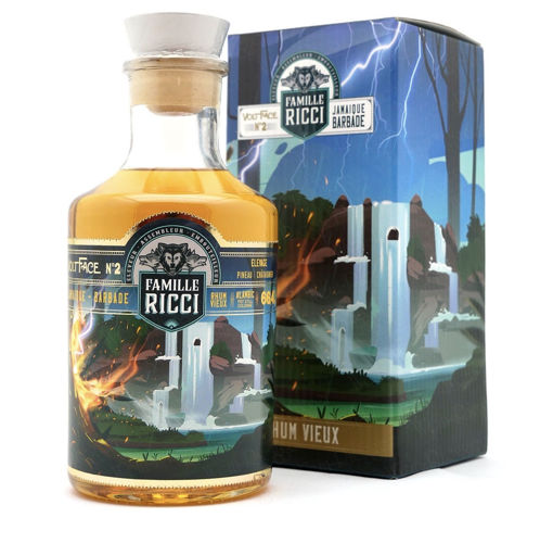 Afbeeldingen van FAMILLE RICCI VOLT FACE N°2 JAMAICA/ BARBADOS 66.4° 50CL