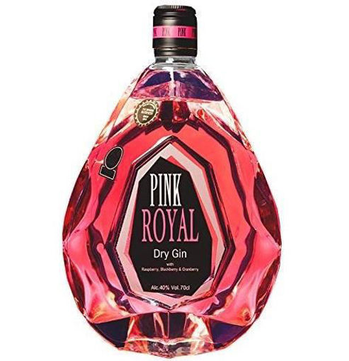 Afbeeldingen van PINK ROYAL DRY GIN 40– 70CL