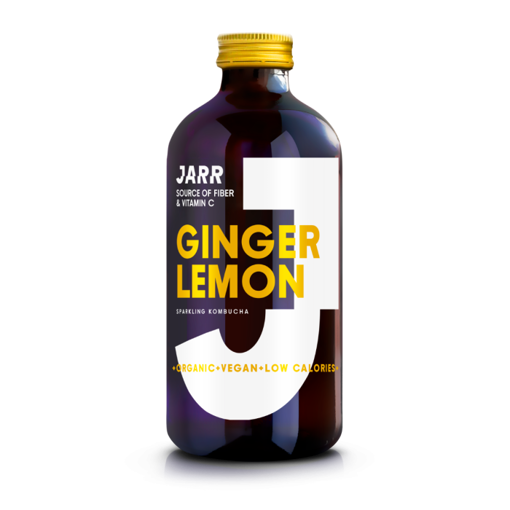 Afbeeldingen van JARR KOMBUCHA GINGER LEMON 33CL