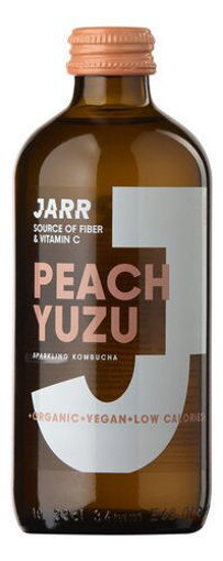Afbeeldingen van JARR KOMBUCHA PEACH YUZU 33CL