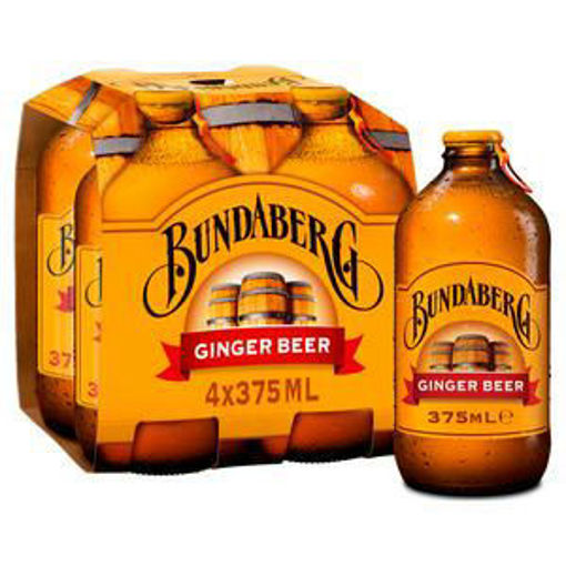 Afbeeldingen van BUNDABERG GINGER BEER 4X375ML