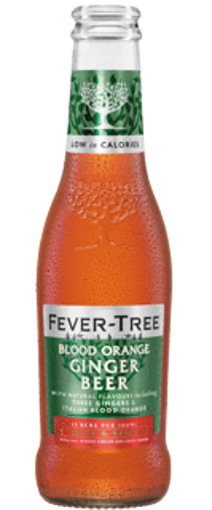 Afbeeldingen van FEVER TREE BLOOD ORANGE GINGER BEER 24X20CL