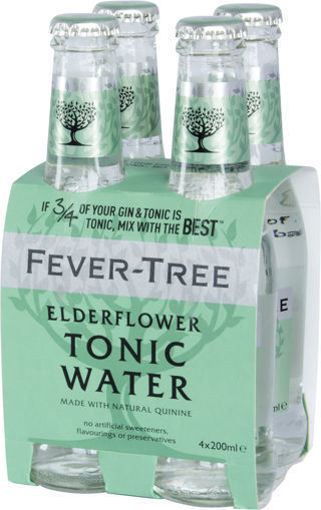 Afbeeldingen van FEVER TREE ELDERFLOWER 4X20CL