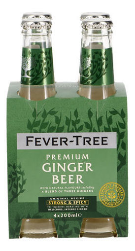 Afbeeldingen van FEVER TREE GINGER BEER 4X20CL