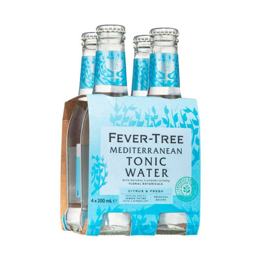 Afbeeldingen van FEVER TREE MEDITERRANEAN TONIC 4X20CL
