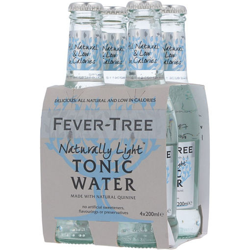 Afbeeldingen van FEVER TREE NATURAL LIGHT 4X20CL