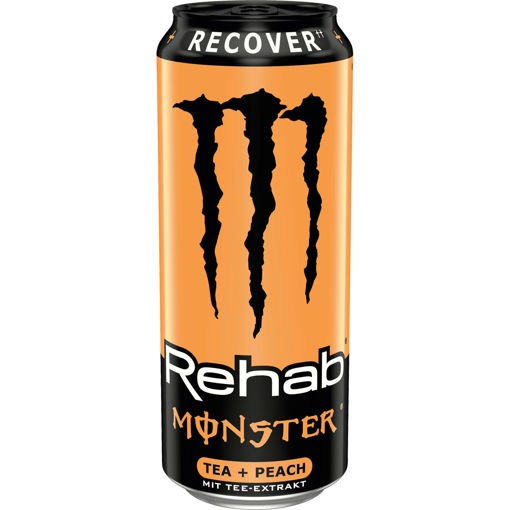 Afbeeldingen van MONSTER REHAB TEA & PEACH 50CL