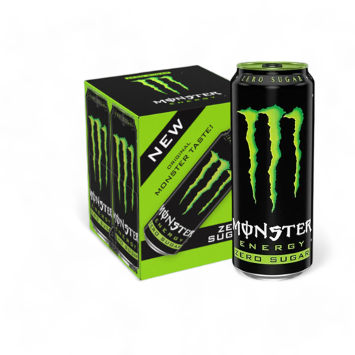 Afbeeldingen van MONSTER ZERO SUGAR ENERGY 4X50CL