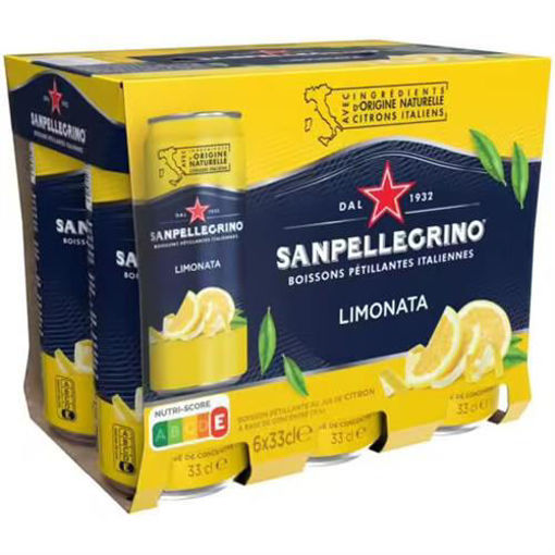 Afbeeldingen van SAN PELLEGRINO LIMONATA 6X33CL