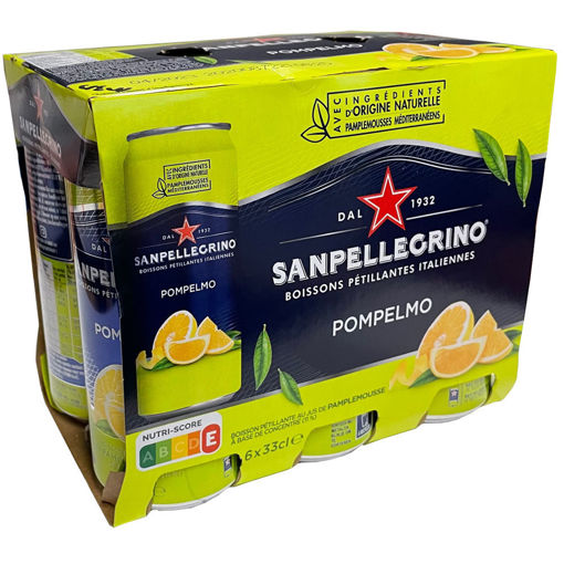 Afbeeldingen van SAN PELLEGRINO POMPELMO 6X33CL