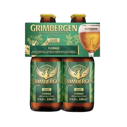 Afbeeldingen van GRIMBERGEN CUVEE FLORALE 4X33CL