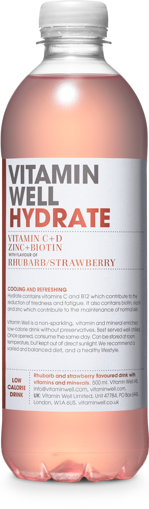 Afbeeldingen van VITAMIN WELL HYDRATE 50CL