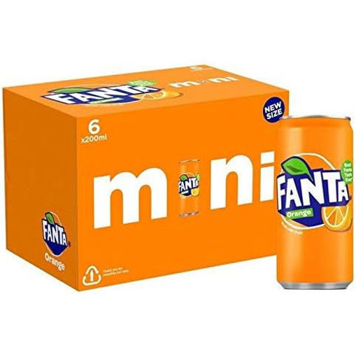 Afbeeldingen van FANTA MINI CAN 6X20CL