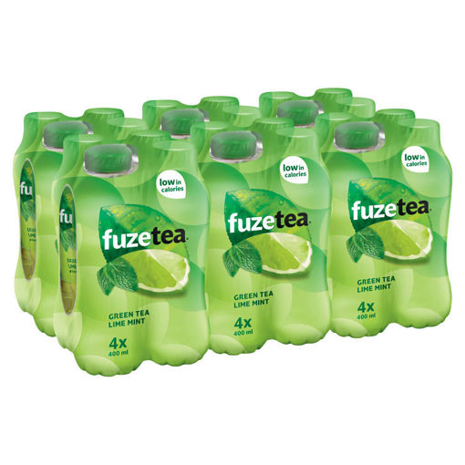 Afbeeldingen van FUZE TEA LIME MINT PET 4X6X40CL
