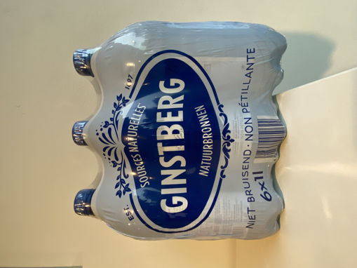 Afbeeldingen van GINSTBERG PLAT MINERAALWATER PET 6X1L PET