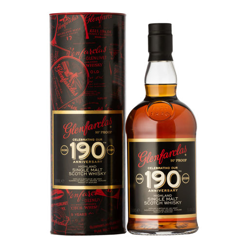 Afbeeldingen van GLENFARCLAS 190TH ANNIVERSARY 51,4° 70CL
