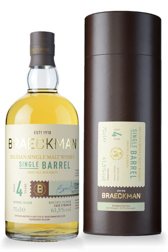 Afbeeldingen van BRAECKMAN SINGLE BARREL 4Y 61,5° 70CL