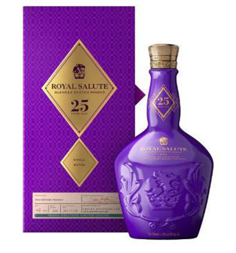 Afbeeldingen van Chivas Regal Royal Salute 25 Years Small Batch Collection First Fill PX Cask Travel Exclusive Limited Edition 40° 0.7L